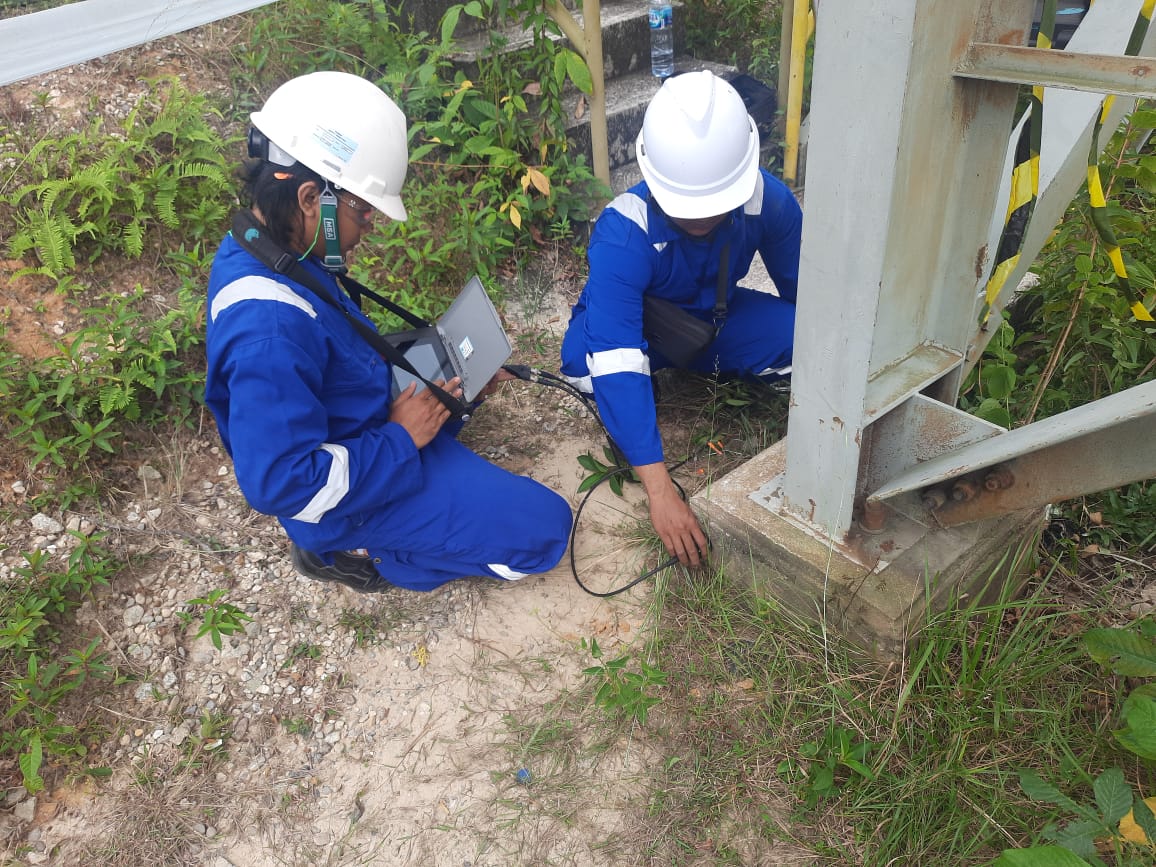 Assesment,Testing, Analisis dan Evaluasi Struktur Bangunan Fin Fan Cooler